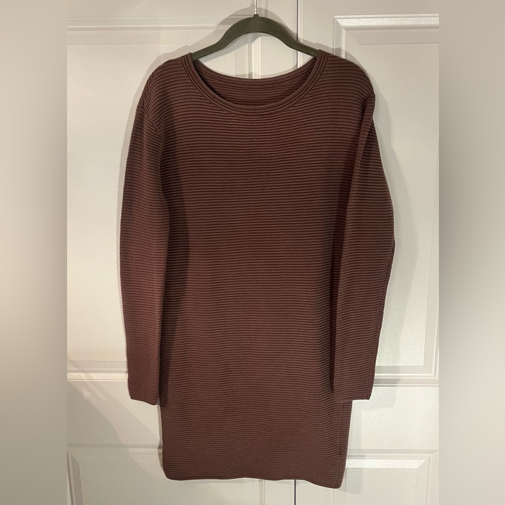 Wilfred Cashmere Silk Blend Sweater Dress- Medium - Picture 2 of 8